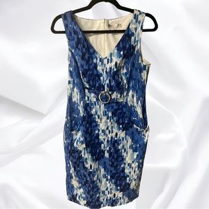 A Cleo blue & white dress in size 8
